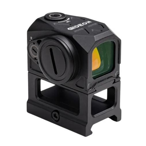 Top side view of Gideon Optics Mediator red dot sight